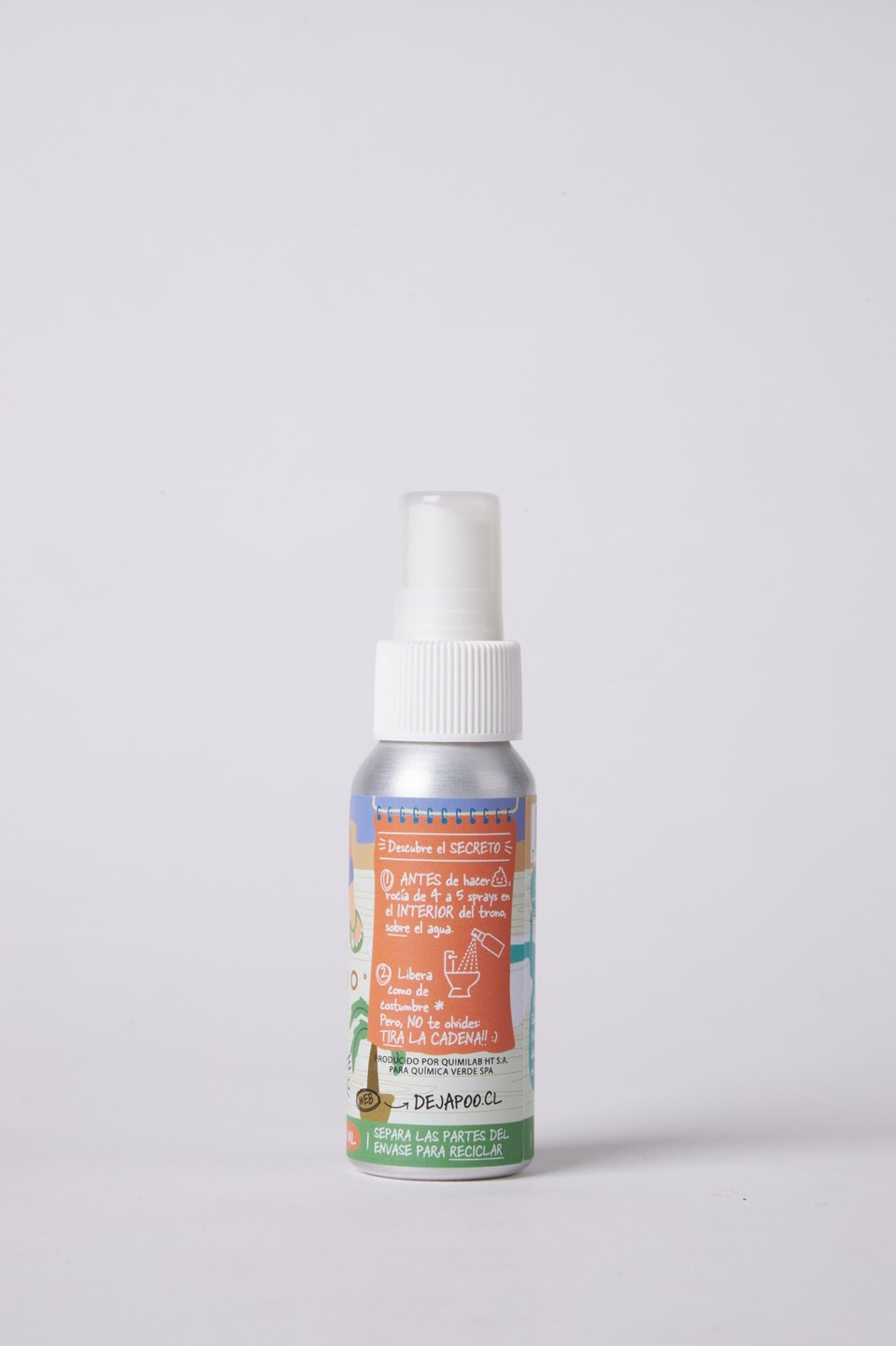 Spray para baño Coco Lima – 70 ml | Neutraliza y elimina olores con frescura tropical