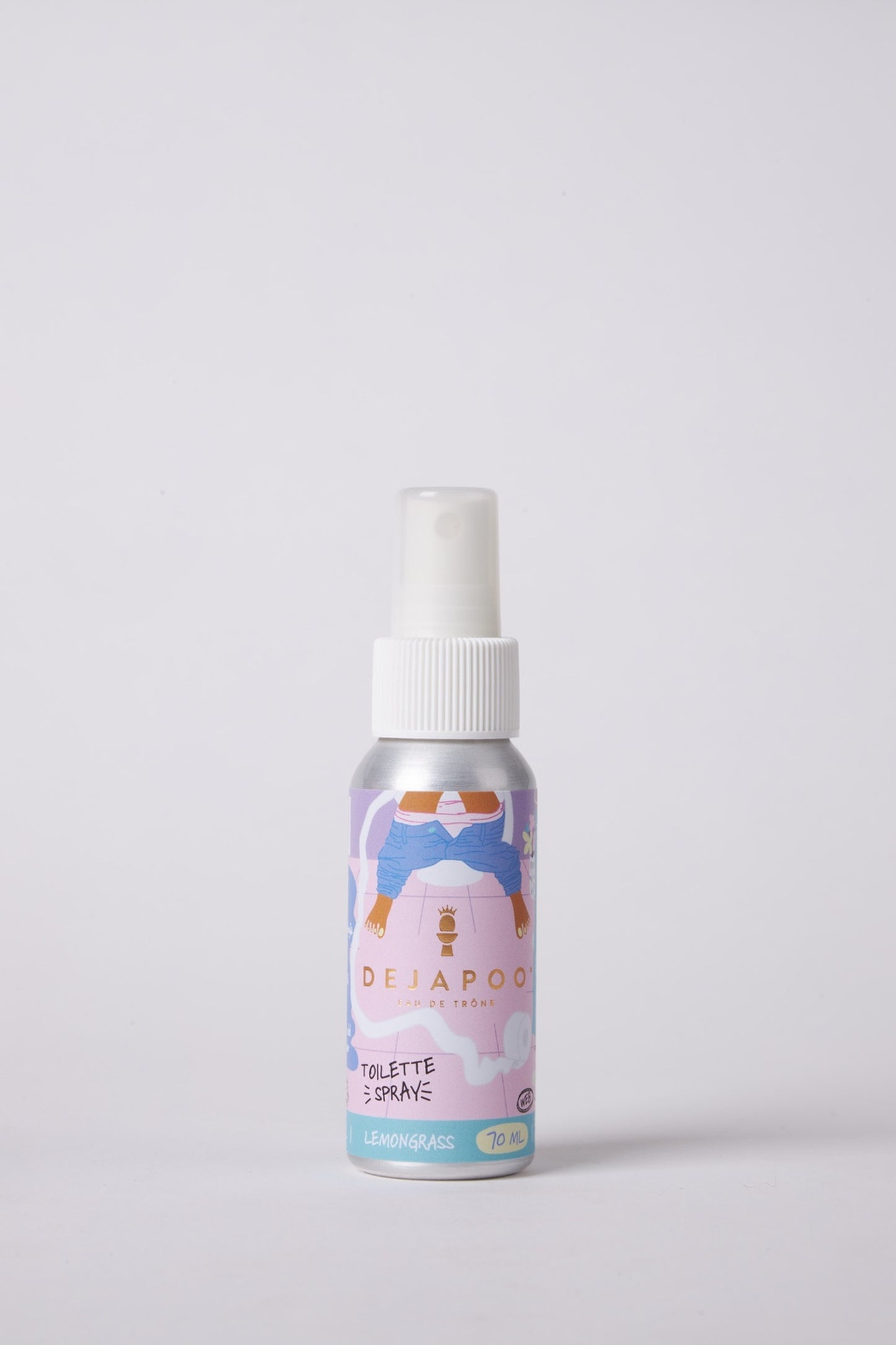 Spray para baño Lemongrass – 70 ml | Neutraliza y elimina olores con frescura herbal