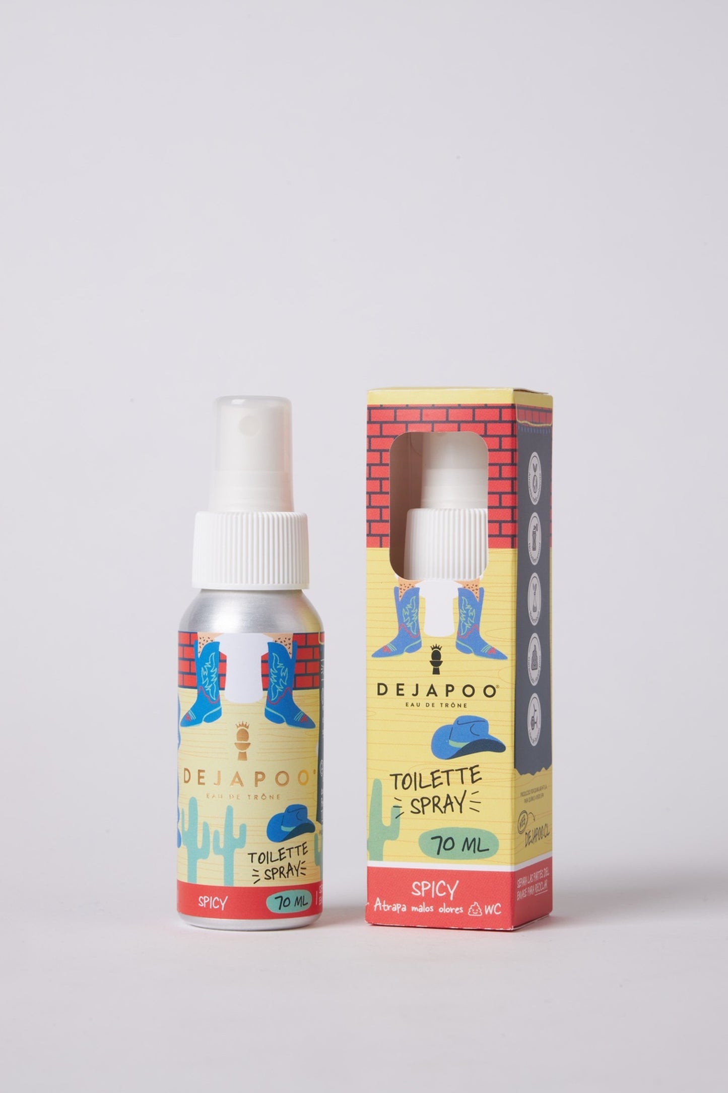 Spray para baño Spicy – 70 ml | Elimina y neutraliza olores con un toque cálido y especiado