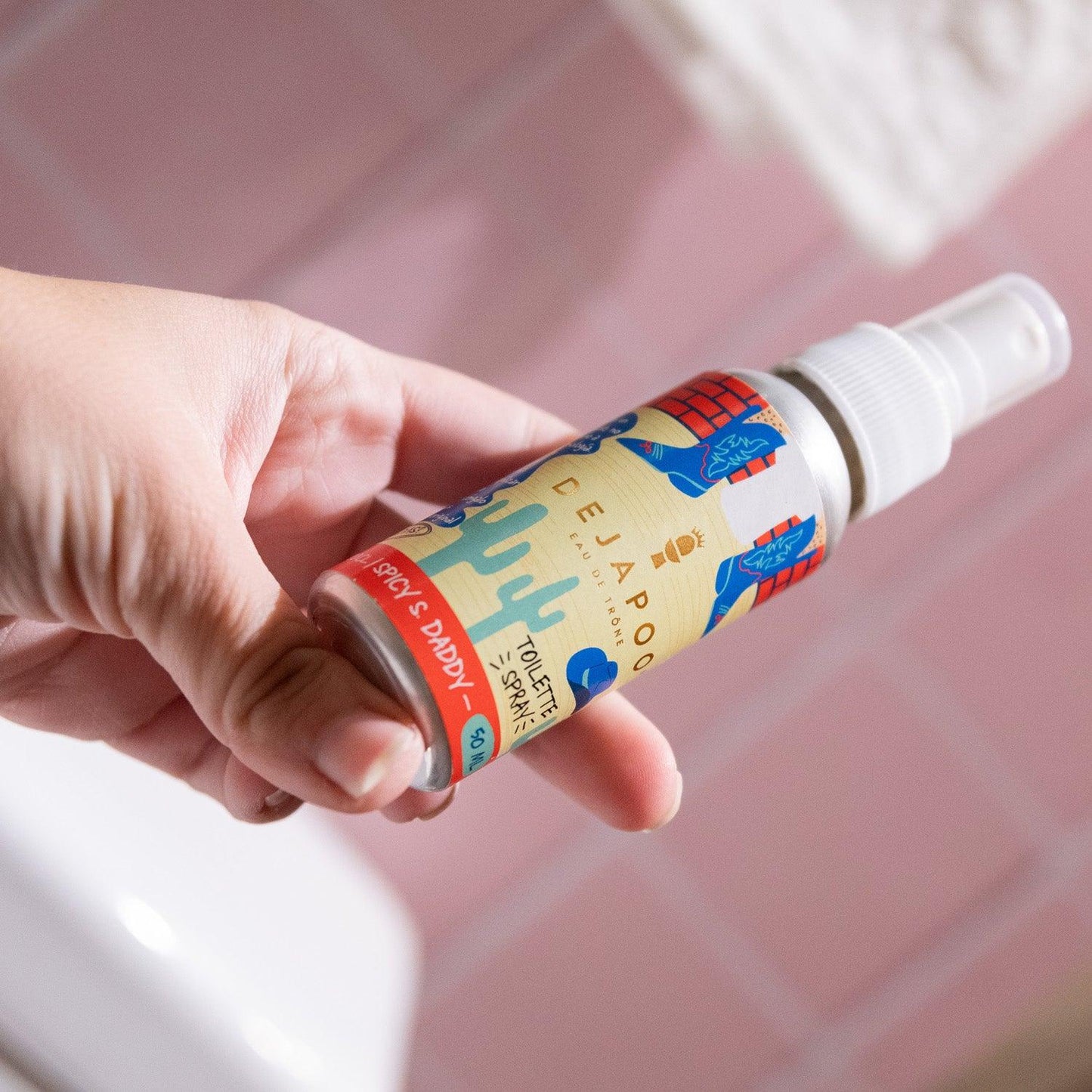 Eliminador de malos olores para el baño 💩 🚽 Aroma: Spicy S. Daddy