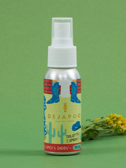 Eliminador de malos olores para el baño 💩 🚽 Aroma: Spicy S. Daddy