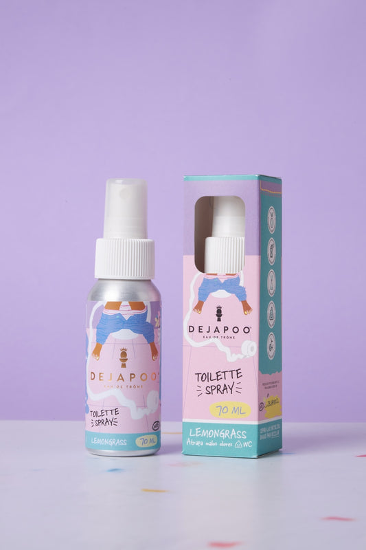 Spray para baño Lemongrass – 70 ml | Neutraliza y elimina olores con frescura herbal