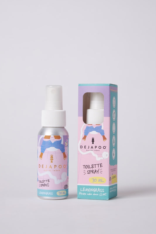 Spray para baño Lemongrass – 70 ml | Neutraliza y elimina olores con frescura herbal